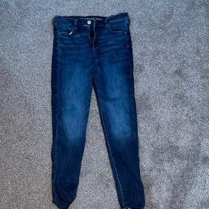 High waisted jegging